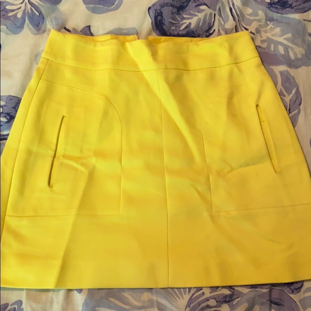 Zara skirt size S in neon yellow